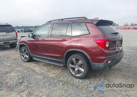 2019 Honda Passport Touring z USA, uszkodzony, nr VIN 5FNYF8H96KB008546
